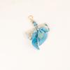Women's Ribbon Bow  Fashion Weaving Silk Scarf Keychain Pendant Keyring Charm Bag Car Keychain Keychain Accessories