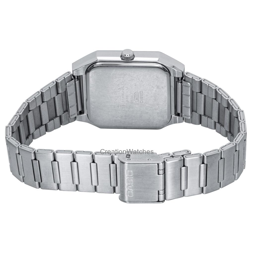 Casio Standard Analog Stainless Steel Ice Blue Dial Quartz MTP-B185D-2A2V Men's Watch