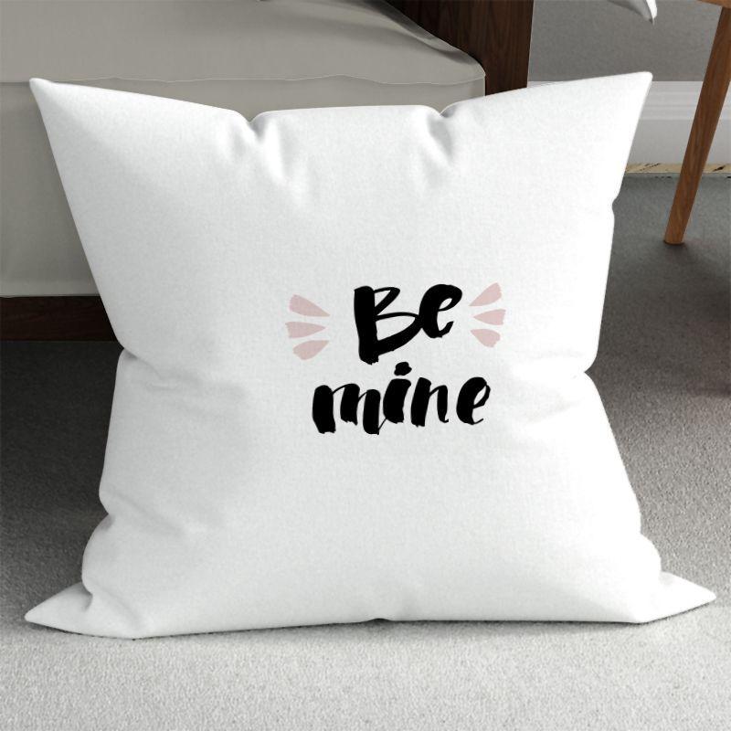 Romantic Couple Wedding Decorative Sofa Pillows: Minimalist Double-Sided Printed Square Pillow Covers (Includes Pillow Insert)