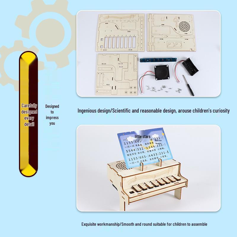 DIY High-Difficulty Electronic Keyboard Science Kit