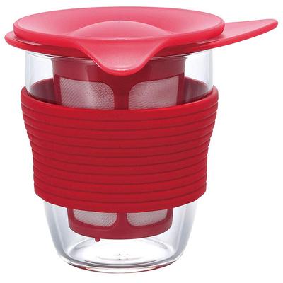 Handlicher Teebereiter 200ml Rot HDT-M-R