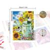 DIY Diamond Painting Sunflower Cross Stitch Kit Mosaic Art Diamond Painting Full Circle/Square Diamond Home Decoration