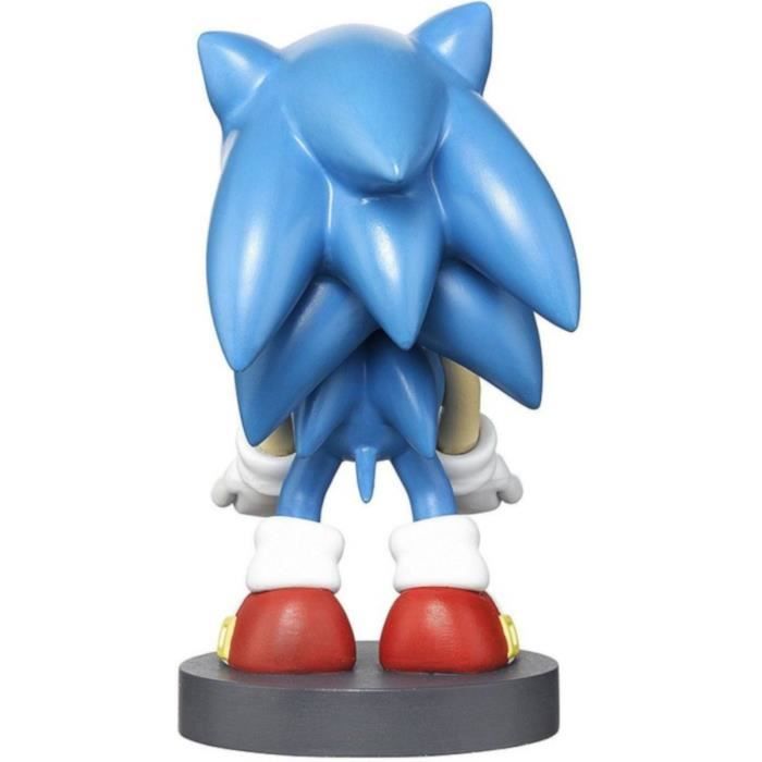 Figurine sonic the hedgehog - support & chargeur pour manette et smartphone - exquisite gaming