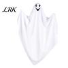 Suspended Ghost Decor Indoor Halloween Hanging Outdoor Decoration, Cute Flying White for Courtyard Front Yard, Porch, Patio, Lawn, Garden, Tree, Party