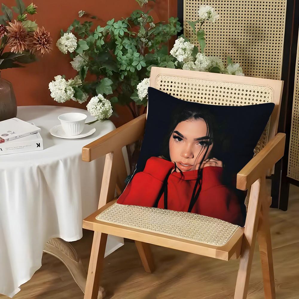 Singer KKenia OS Cushion Cover Silky Short Plush Invisible Zipper Dustproof Sofa Pillow Case for Home Decor
