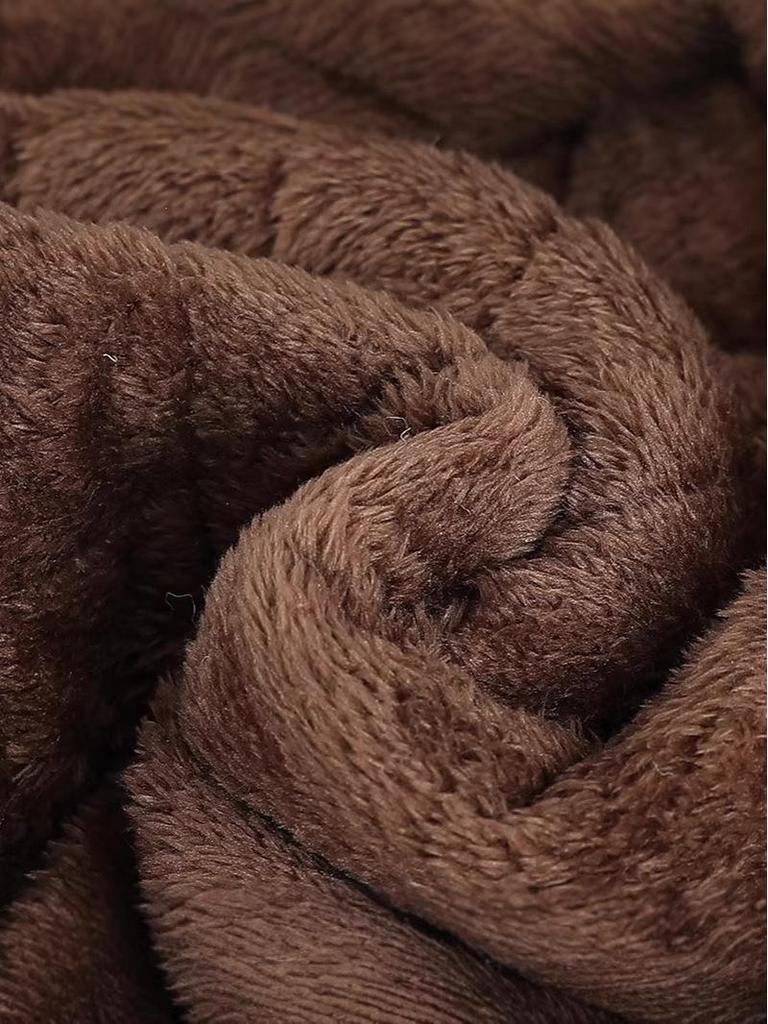 Warm Fleece-Lined Cotton Jacket for 70-Year-Old Women Grandma Tang Style