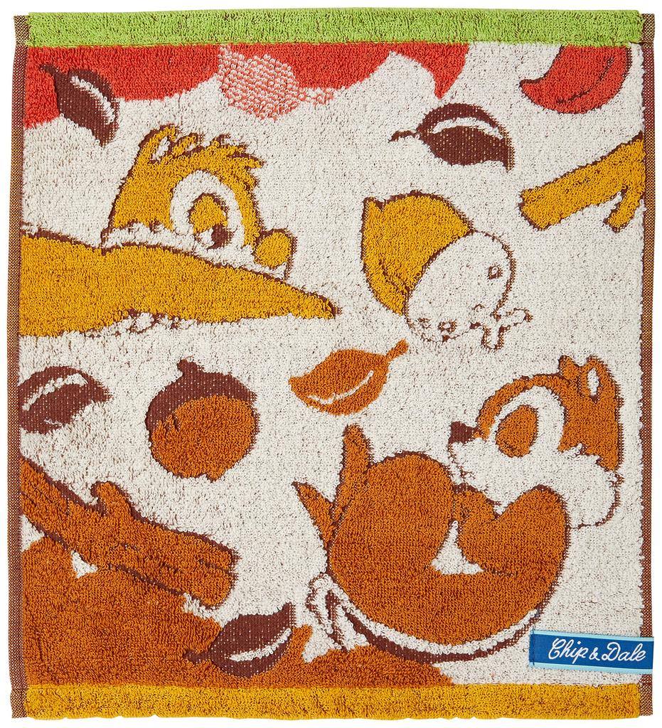 Marushin Hand Towel Disney Chip Dale Sleepy Twin Cotton Antibacterial and Deodorizing Treatment 2006009200 34 X 36 Cm & 100% Approx.