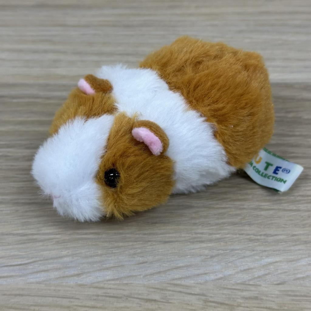 Urocza Pluszowa Zabawka Sprzedażowa MOU MOU Świnka Morska SS Brązowa F0321