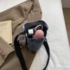 Mobile Phone Bag Women's Denim Water Cup Bag Mini Shoulder Crossbody Bag Coin Purse