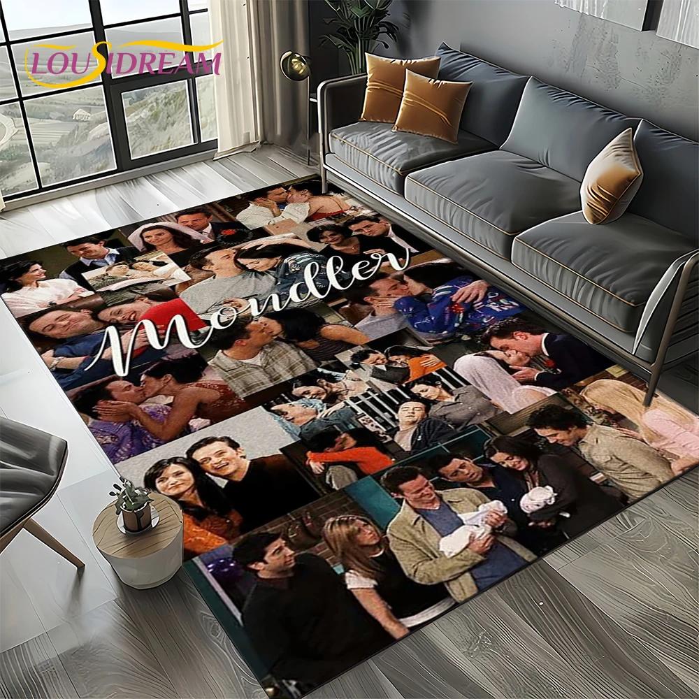 Koberec kobereček Central Perk přátelé TV seriál pro obývací pokoj ložnici domov dekorace pohovky, koberec do dětského koutku protiskluzová podložka na podlahu dárek