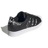 Adidas Originals Superstar Kinder Strapazierfähige Low-Top-Sneaker Kinder-Sneaker Schwarz Weiß GW4069