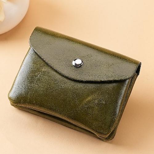 Fashion Retro Leather Women Wallet Clutch Bag Coin Purse Key Earphone Bank Card Storage Mini Purses Coin Pouch
