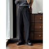 Three-dimensional Pleated Straight Trousers Men's Loose Trousers Wide-leg Spring and Autumn New Drop-down Men's High-end Casual Trousers