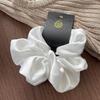 2026 Morandi Jumbo Satin Scrunchie - 15cm, Solid Color, Elegant, High-Quality Hair Tie