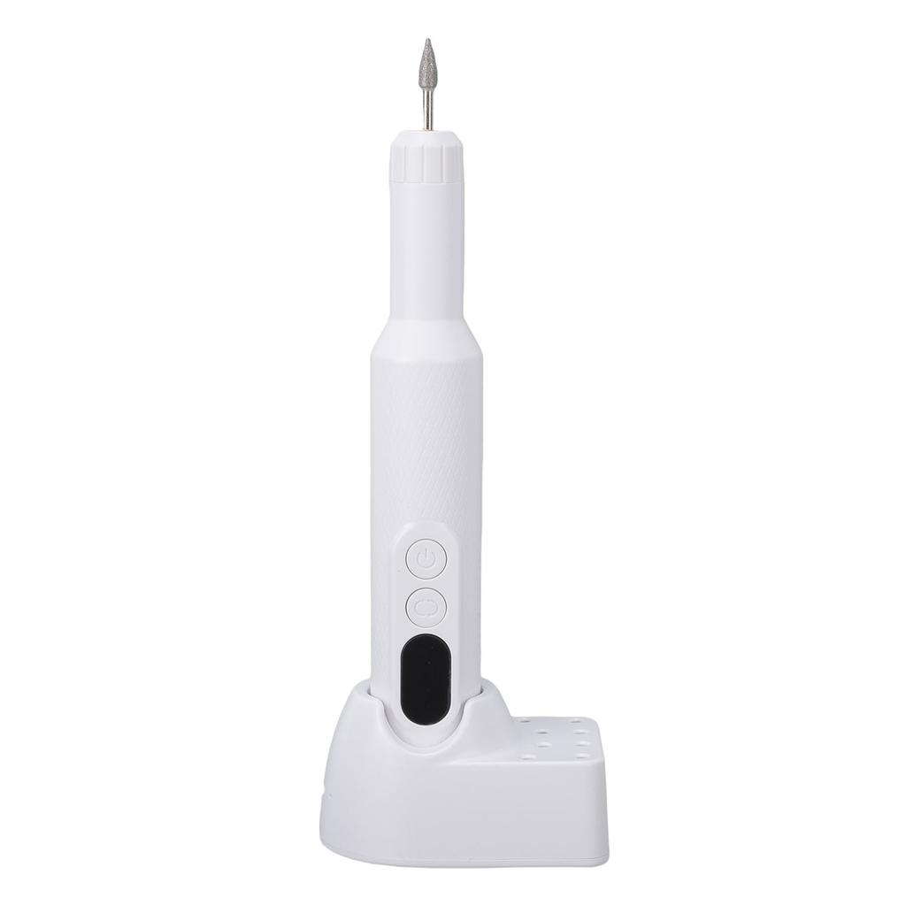 Electric Nail Drill Kit Cordless 18000 RPM LED Display Portable Rechargeable Nail File Machine for Home Salon Use