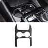 Passend für BMW 5er Serie 2024 Importiert, Rahmen für Becherhalterpanel aus echter Kohlefaser