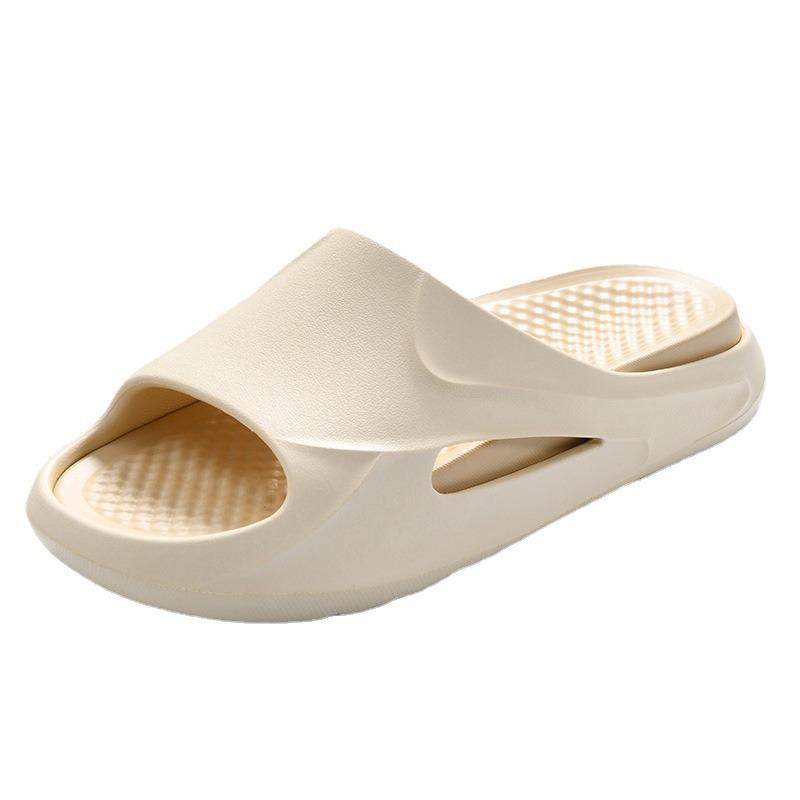 New slippers men's summer fashion simple outer wear thick bottom non-slip outdoor sports leisure beach men's one-word drag