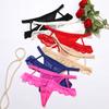 Sexy Women's Panties Lace Women Underwear Erotic Panties Hot Transparent Lingerie Perspective Female G-string Embroidered Thong