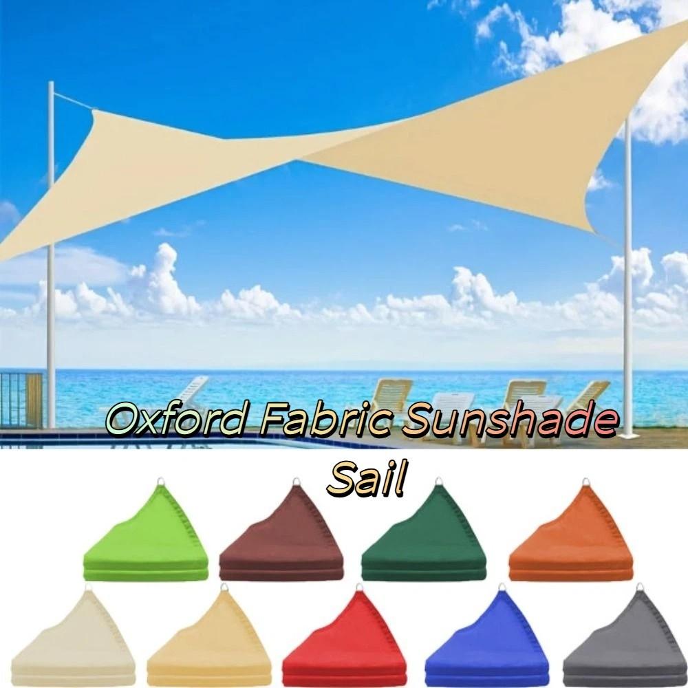 Waterproof Sun Shade Sail Breathable Awning Outdoor Canopy Terrace
