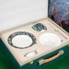 Tang Hui Nordic Green Wilds Bone China Dinnerware Set