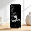 Cartoon Anime Levi A-Ackerman Phone Case For Samsung S26,S25,S24,S21,S22,S23,S30,Ultra,S20,FE,Lite,10,9,Black Cover