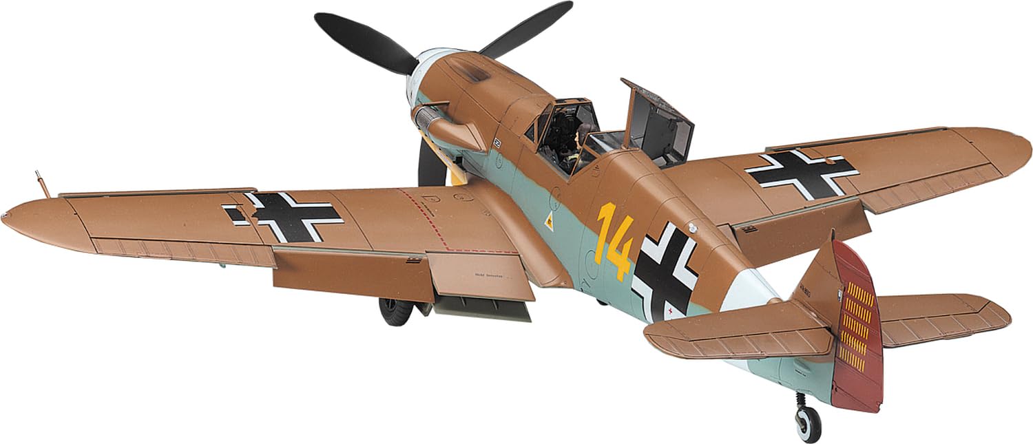 

Hasegawa scale German Air Force Messerschmitt Tropical Aircraft Plastic Model Kit ST31 1/32 Bf109F-4