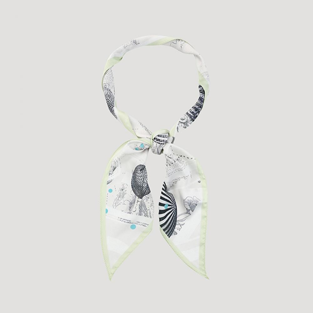 

[She S miSS] Air Balloon Printing Scarf Saamfo12010 Ln Light green/00