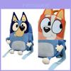 Bluey Plush School Backpack For Children Cute And Colorful Toddler Bag With Mobile Phone Pocket