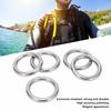 5pcs Boat Round  s Stainless Steel 304 Seamless Welded O Type Hanging   for Hammock