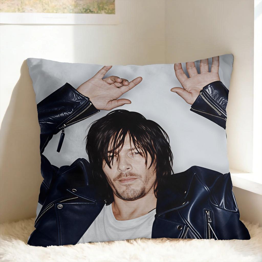 D-Daryl D-Dixon Jesus Pillowcases Vintage Pillow Case For Living Room Sofa Graphic Pillow Cover