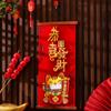 Velvet Snake Year Spring Couplet Pendant Three Dimensional New Year Hanging Decoration  Living Room