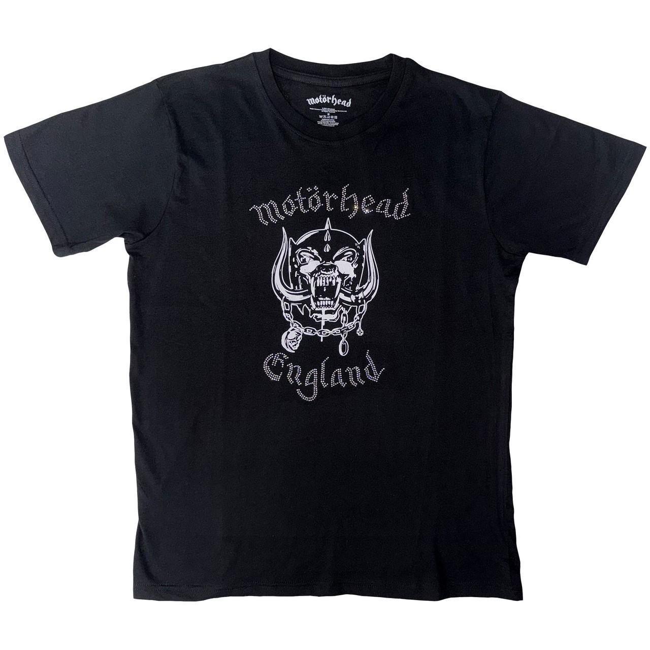 Motorhead England Embellished T shirt NEW S
