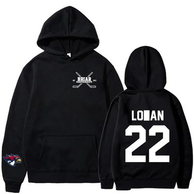 2026 Logan 22 Off Campus TV Series Briar University Hockey Hoodies Men's Women Casual Fleece Long Sleeves Hip Hop Streetwear Oversized