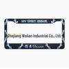 High-Quality US License Plate Frame - Durable Plastic & Stainless Steel Options