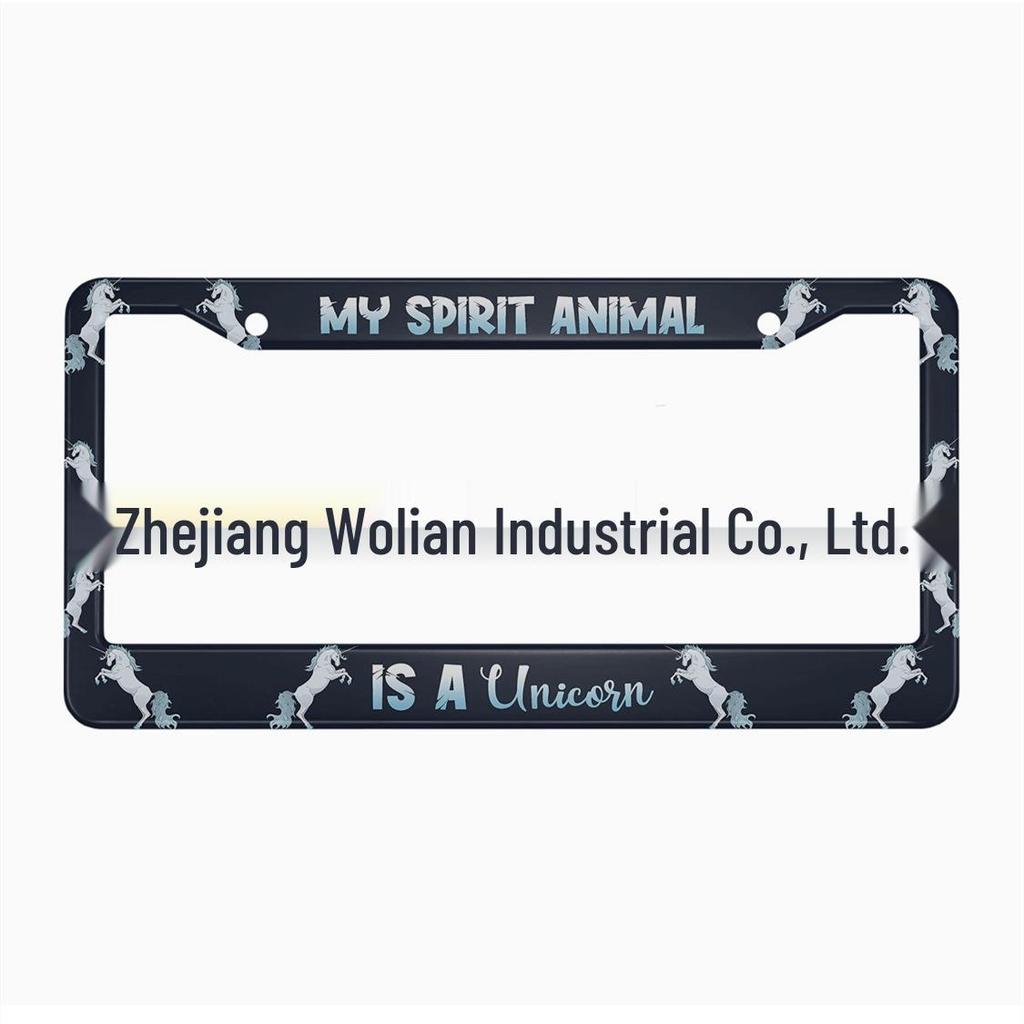 High-Quality US License Plate Frame - Durable Plastic & Stainless Steel Options