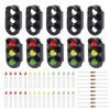 Scenery Collection LED Traffic Signal for Railway Building Scenery DIY Built-in Lights, 3-Light Type, 10-Pack, Models, Models, Dioramas, Collection,