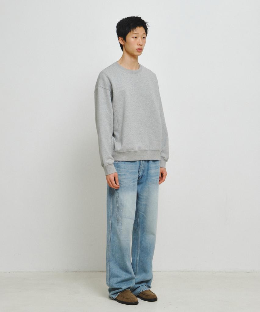 ENDOOR Distressed Repair Denim Pants (Light Blue)