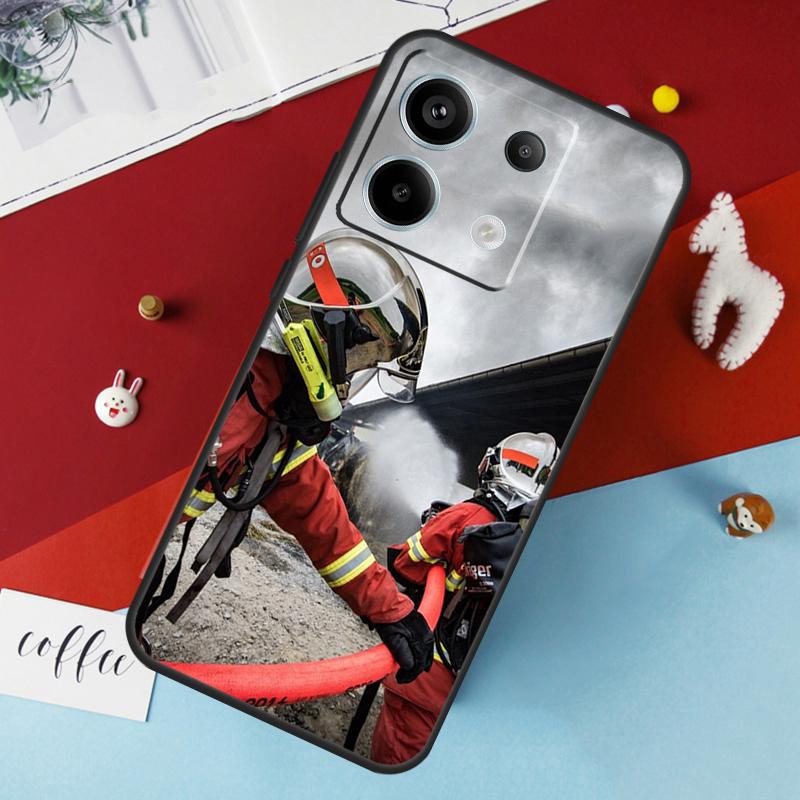 Brandmanshjältar Brandman Skal För Xiaomi Redmi 13C 12C 10C 9C 10A Redmi Note 11 9 10 12 13 Pro 9S 10S 11S 12S Skydd