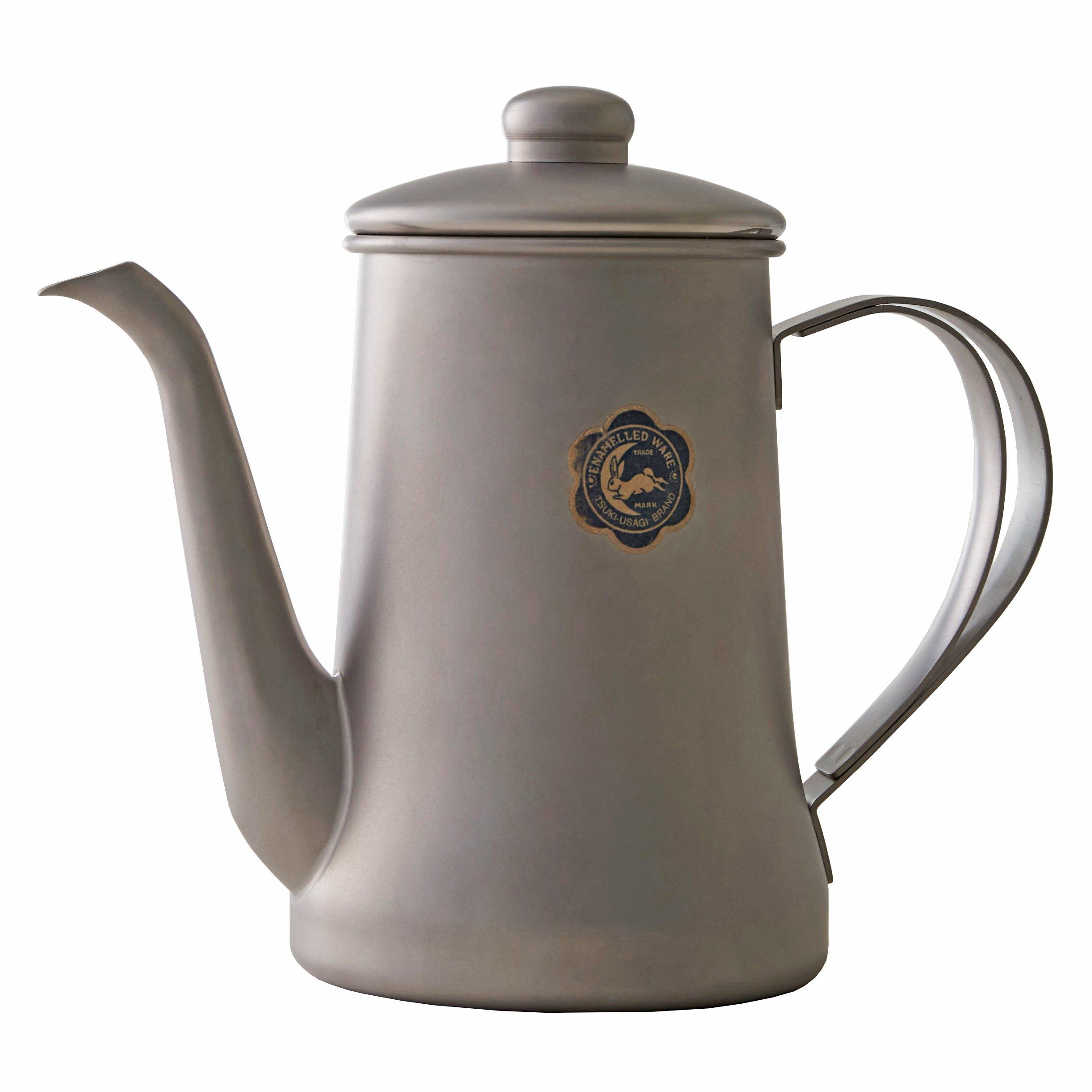 

Tsuki Usagi Stainless Steel Slim Pot Bead Blast 0.7L серебряный