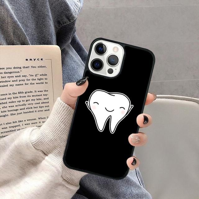 Dentist Dental Tooth Dentistry Phone Case Cover for iPhone 17 Air 16 16e 15 13 14 11 12 Pro Max Plus coque fundas