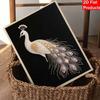 DIY Pearl Diamond Art Painting kits for Adult and Beginners, Majestic Peacock Sparkling Painting Craft Home Wall Decor Handmade Gift