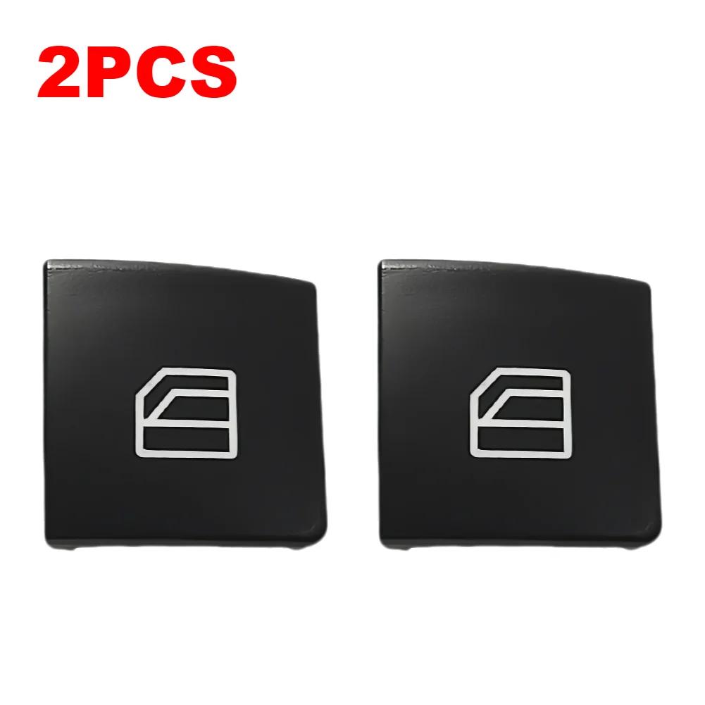 1-2pcs Car Window Lifting Button Car Glass Lift Power Control Button Window Master Switch Caps for Mercedes Benz C GLK E W204