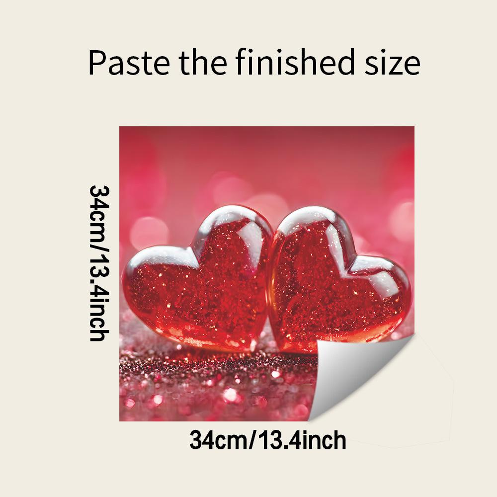 

Романтичные, Блестящие, В форме сердца Кухня, Посудомоечная машина, Шкаф, Наклейки для украшения фона дома