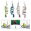 Bird Perch Standing Toy Hanging Cotton Chewing Toy Parrots Cage Toy for Pet Bird
