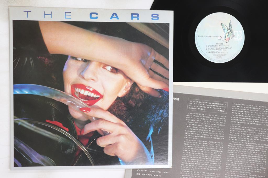 LP Record CARS - Cars P10552E ELEKTRA 1978 Japan Rock Used
