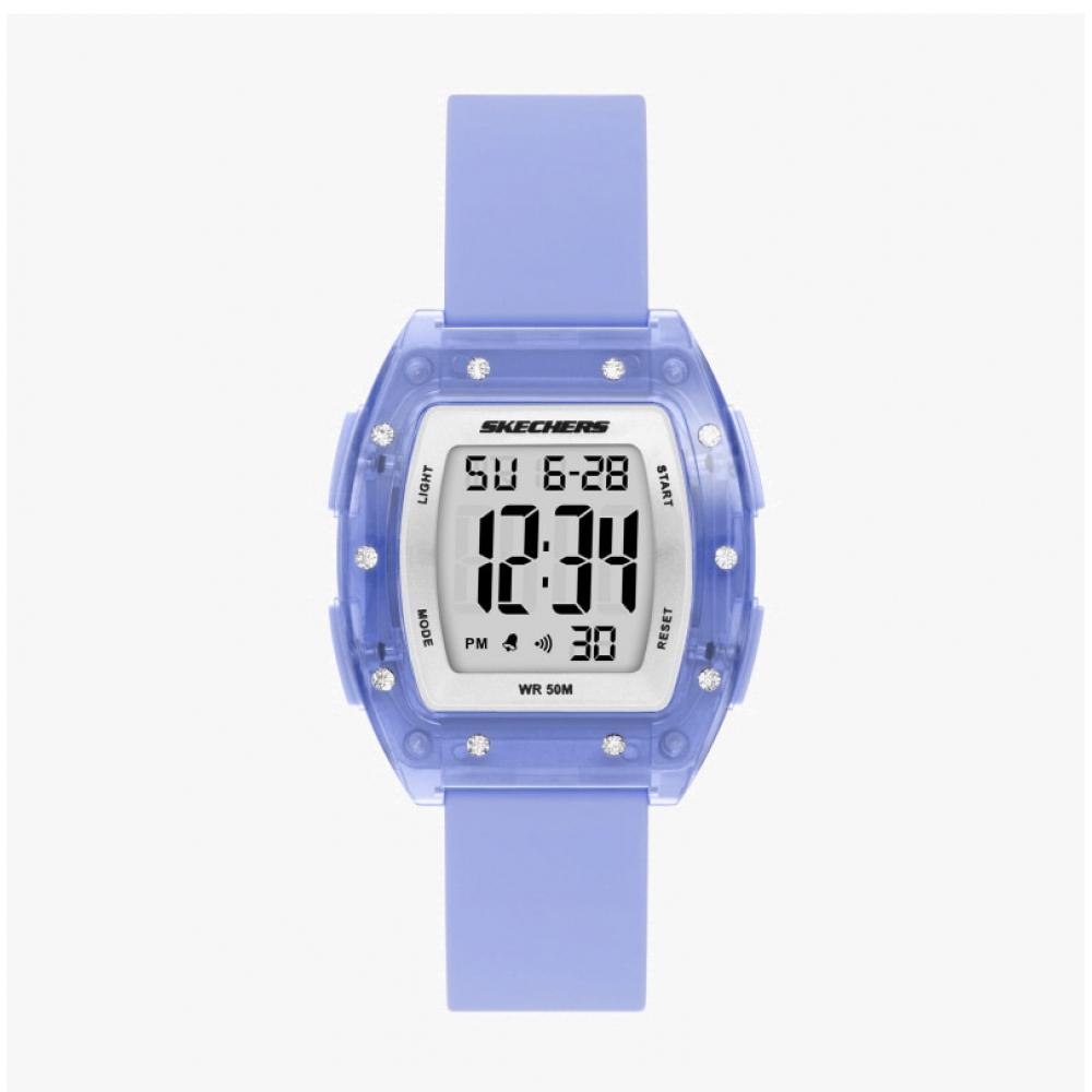 Skechers Sawtelle Digital Women S Urethane Watch Sr6323