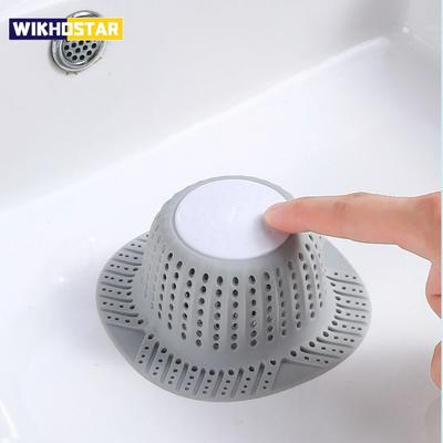 Nuevo Atrapapelos para Desagüe de Bañera Protector de Desagüe Plegable para Desagües Pop-Up y Regulares de Ducha Bañera Fregadero de Baño