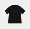 2025 Stussy Rollers T-Shirt Black 1905160 Unisex T-Shirt