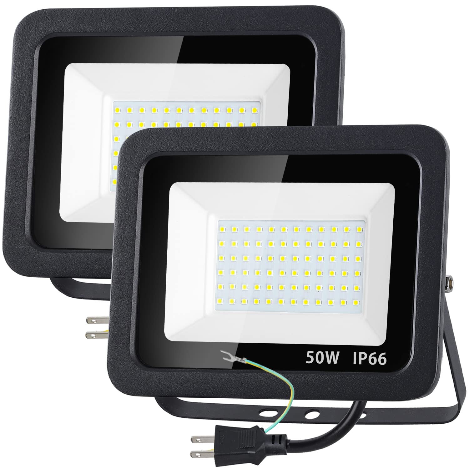 

Світлодіодний прожектор для зовнішнього робочого світла 50 Вт або 850 Вт, еквівалент денного світла. Світлодіодний чіп IP66 Водонепроникний шнур із заземленням 2 м. Зовнішнє освітлення Tokyo PSE