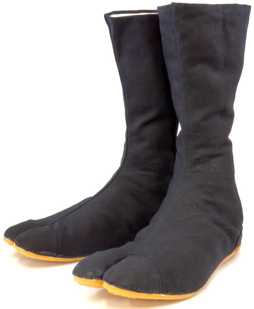 Rikioh Sewn Tabi Fighter Kohaze Black F12 12-piece 26.5cm